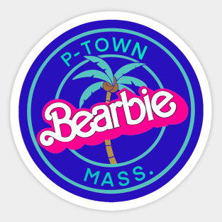 P town BEARBIE Sticker